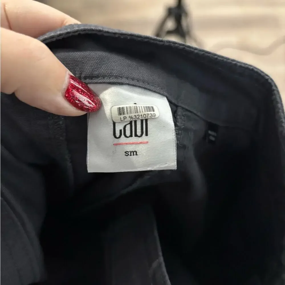 Cabi Gray Moto Jacket With Zipper Details Size Small